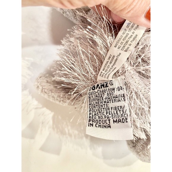 Ganz Webkinz Elephant Plush Stuffed‎ Animal Beanie - Picture 10 of 10